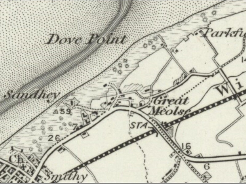 Map of Meols