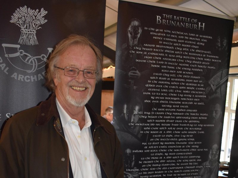 The author Bernard Cornwell.